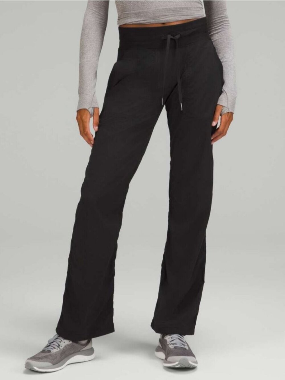 LULULEMON Dance Studio Mid-Rise Full Length Pant Black Size 4